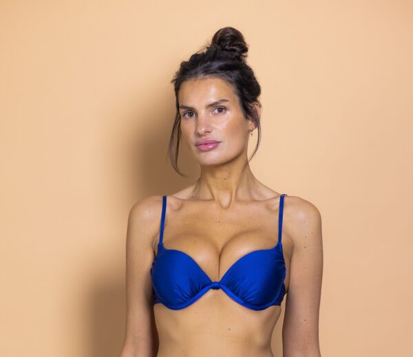 maillot de bain push-up bleu